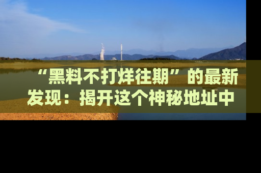 “黑料不打烊往期”的最新发现:揭开这个神秘地址中的爆笑黑料面纱