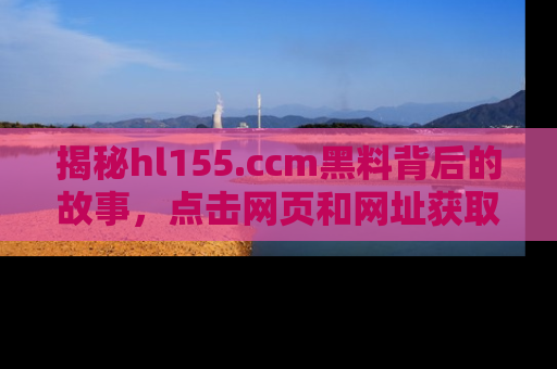 揭秘hl155.ccm黑料背后的故事,点击网页和网址获取第一手资料