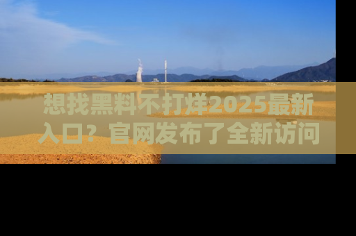 想找黑料不打烊2025最新入口?官网发布了全新访问指南!
