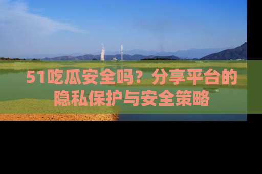 51吃瓜安全吗?分享平台的隐私保护与安全策略