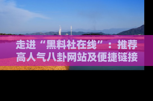 走进“黑料社在线”:推荐高人气八卦网站及便捷链接的全面指南